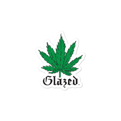 Glazed - Sticker - Weed Plant