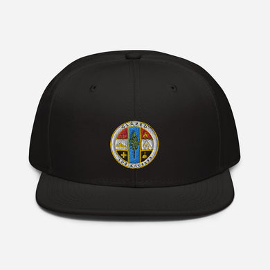 Glazed Snapback Hat - Emblem